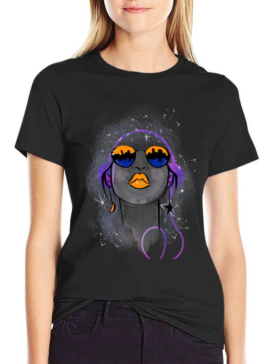 Abstract Woman Graphic Tee