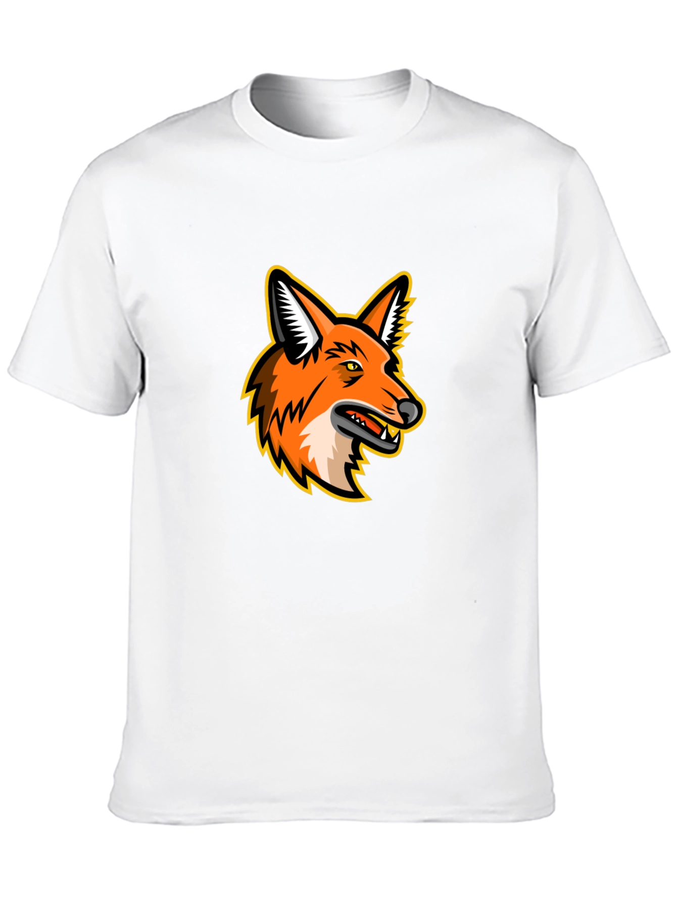 Fox Graphic T-Shirt - Mens Black Tee