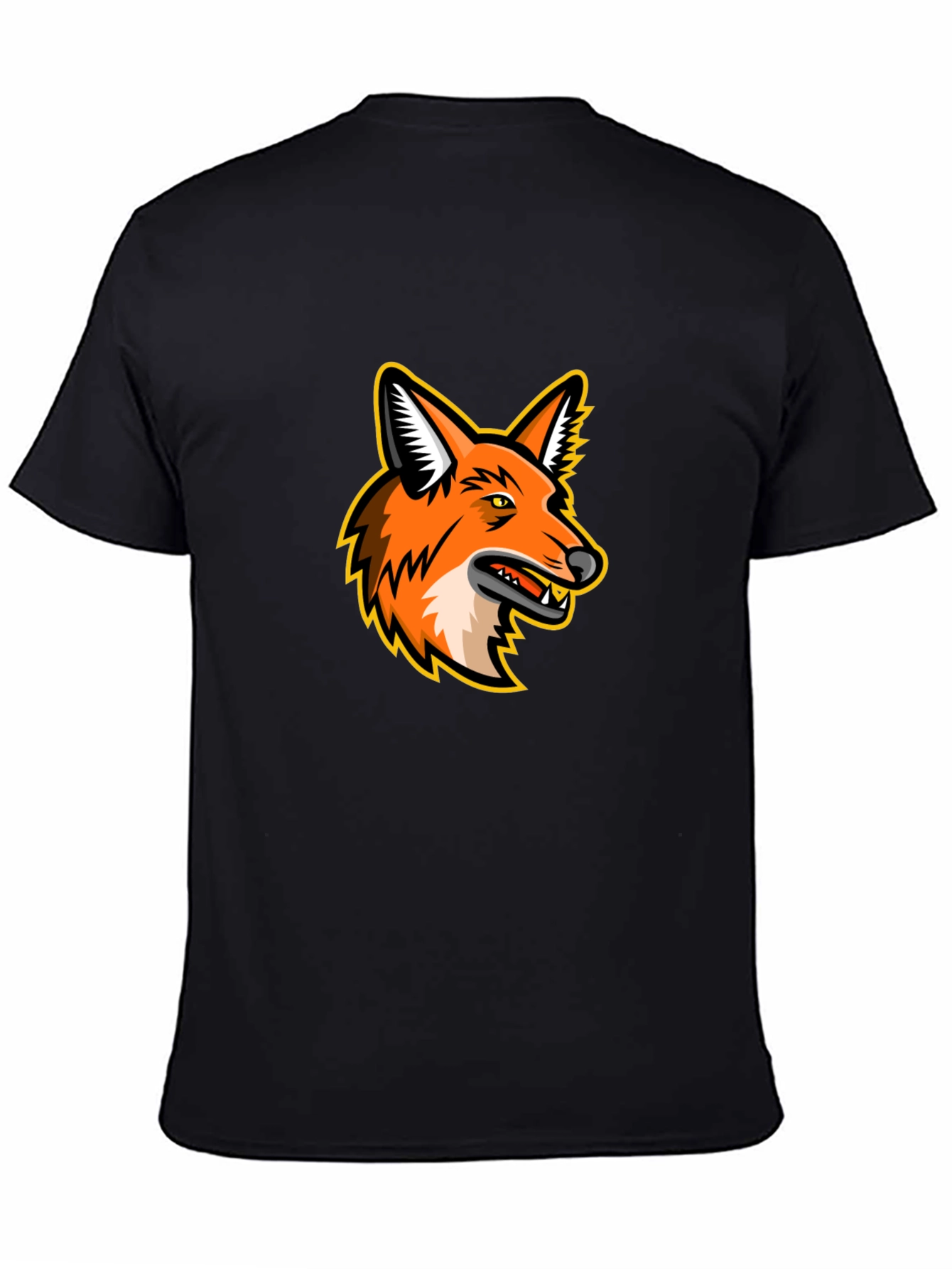 Fox Graphic T-Shirt - Mens Black Tee