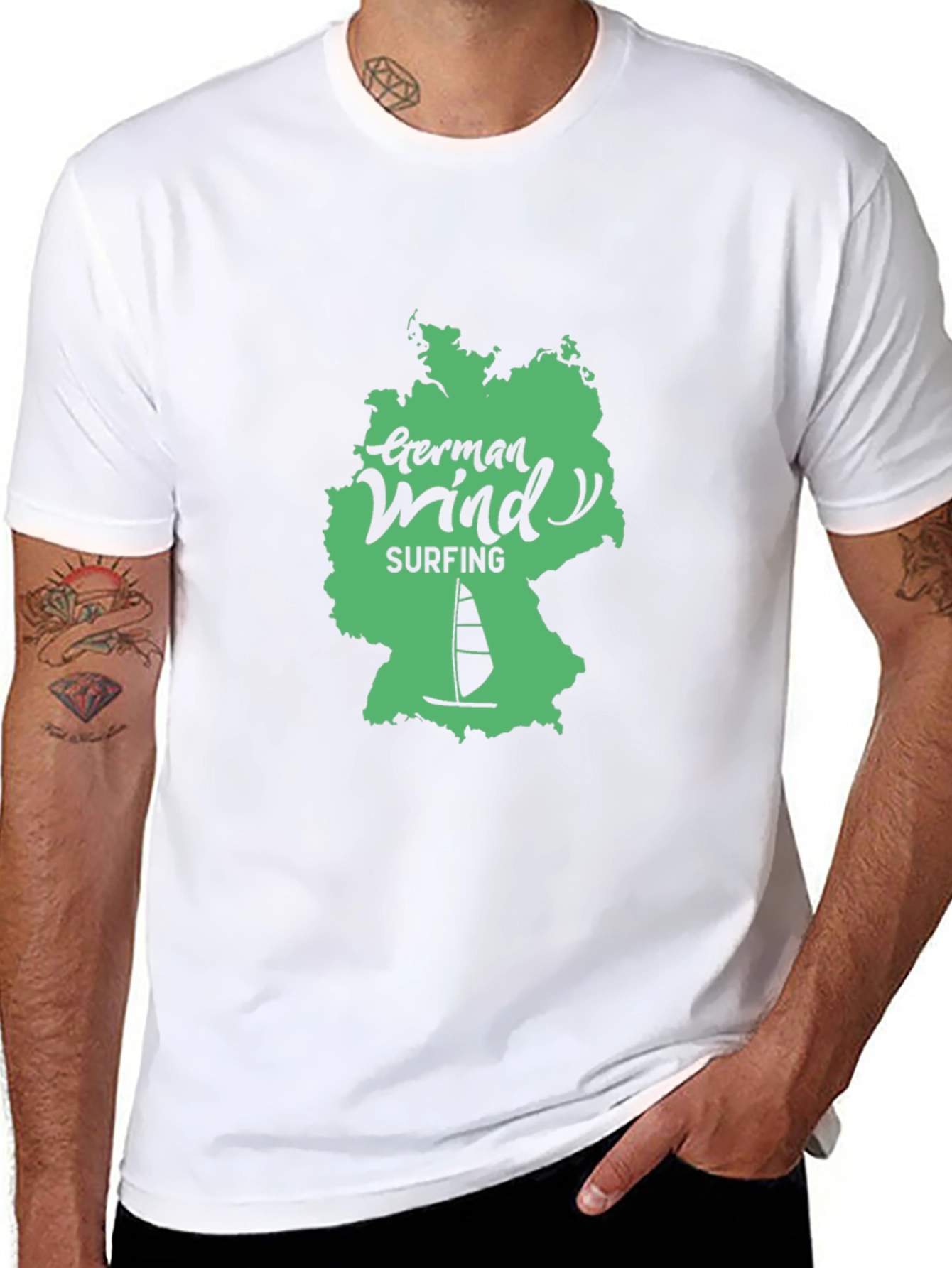German Wind Surfing T-Shirt