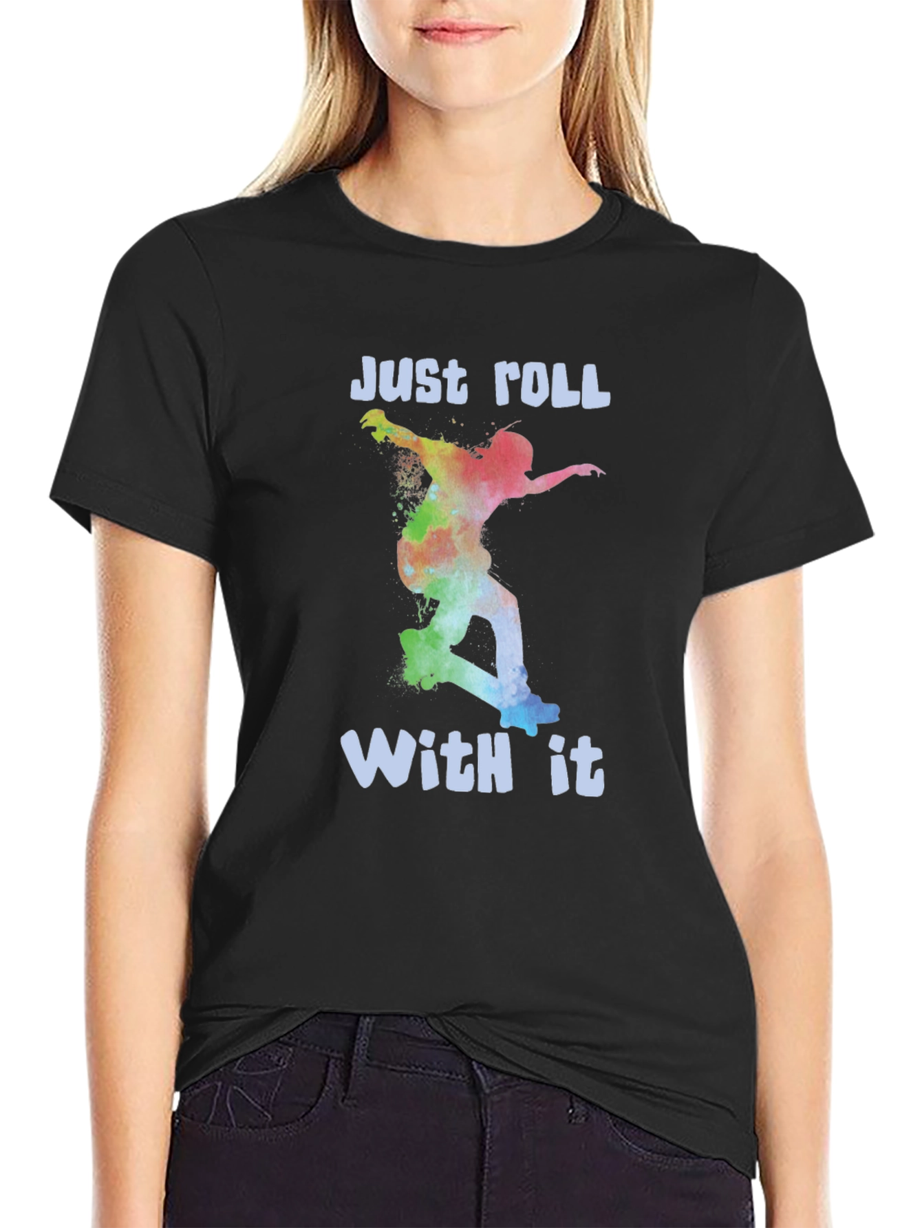Just Roll With It Graphic Tee