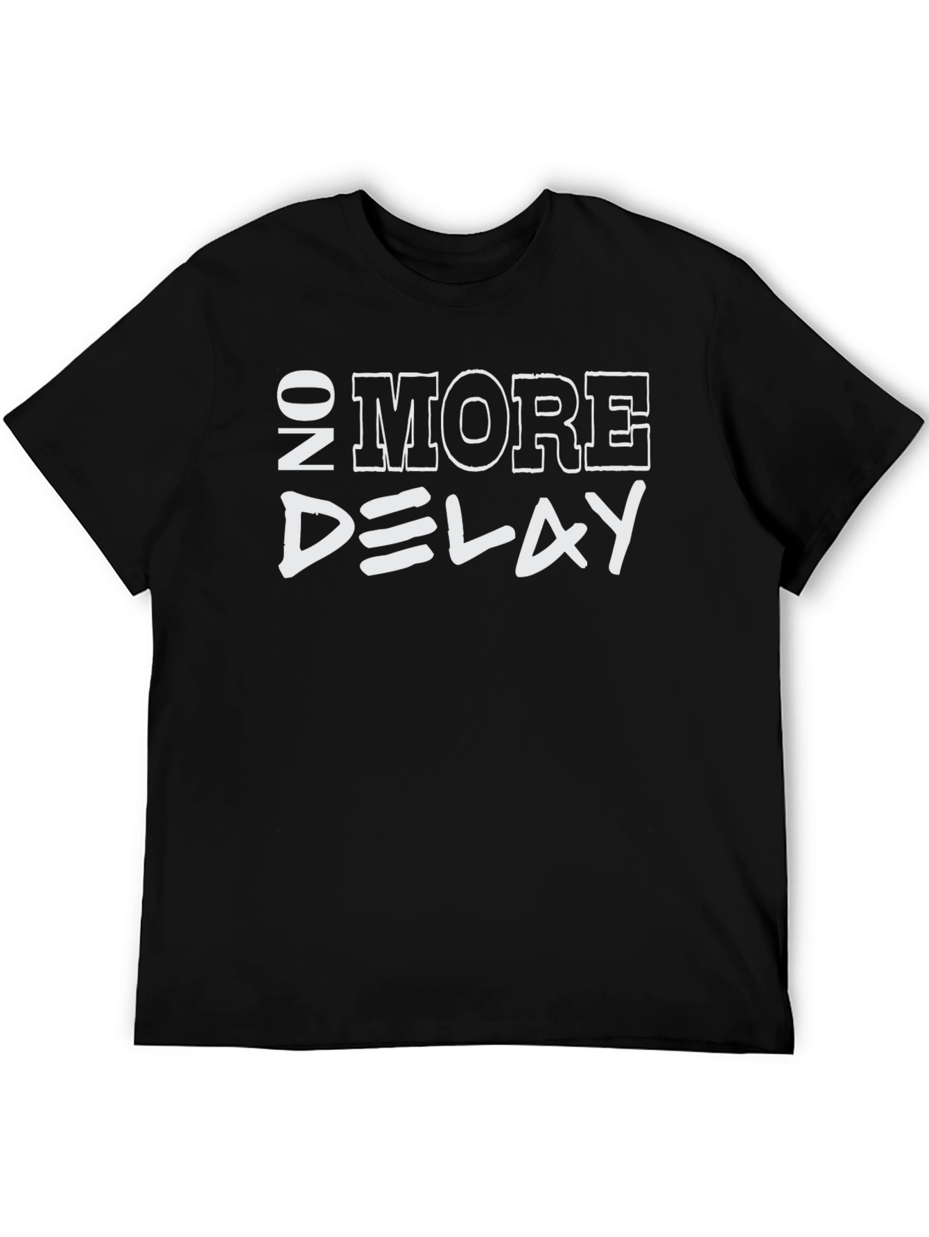 No More Delay Graphic Tee - Unisex