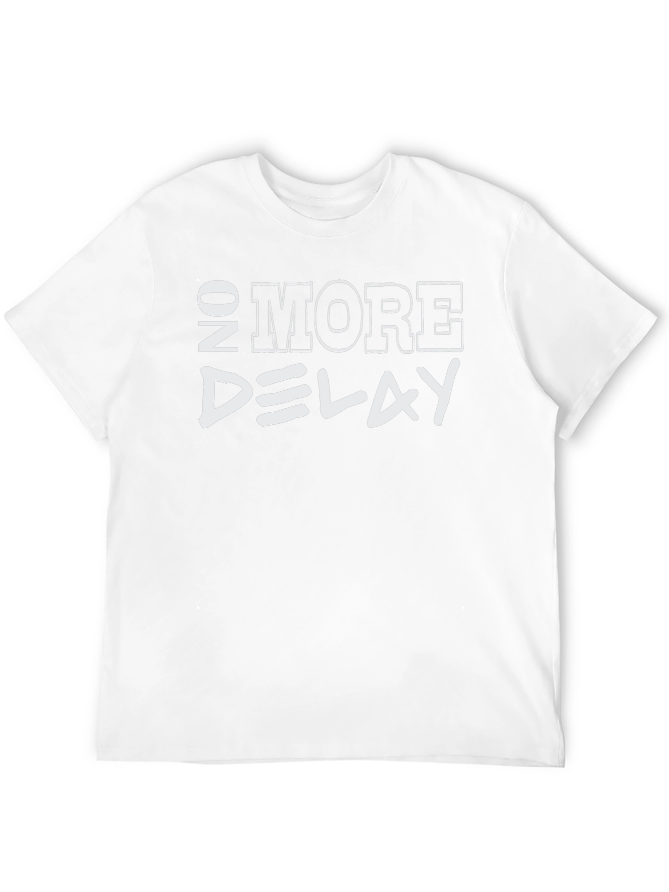 No More Delay Graphic Tee - Unisex