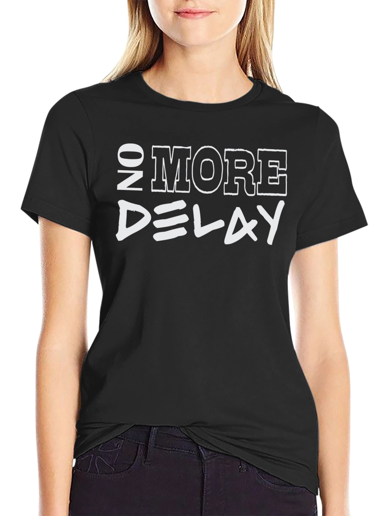 No More Delay Graphic Tee - Unisex