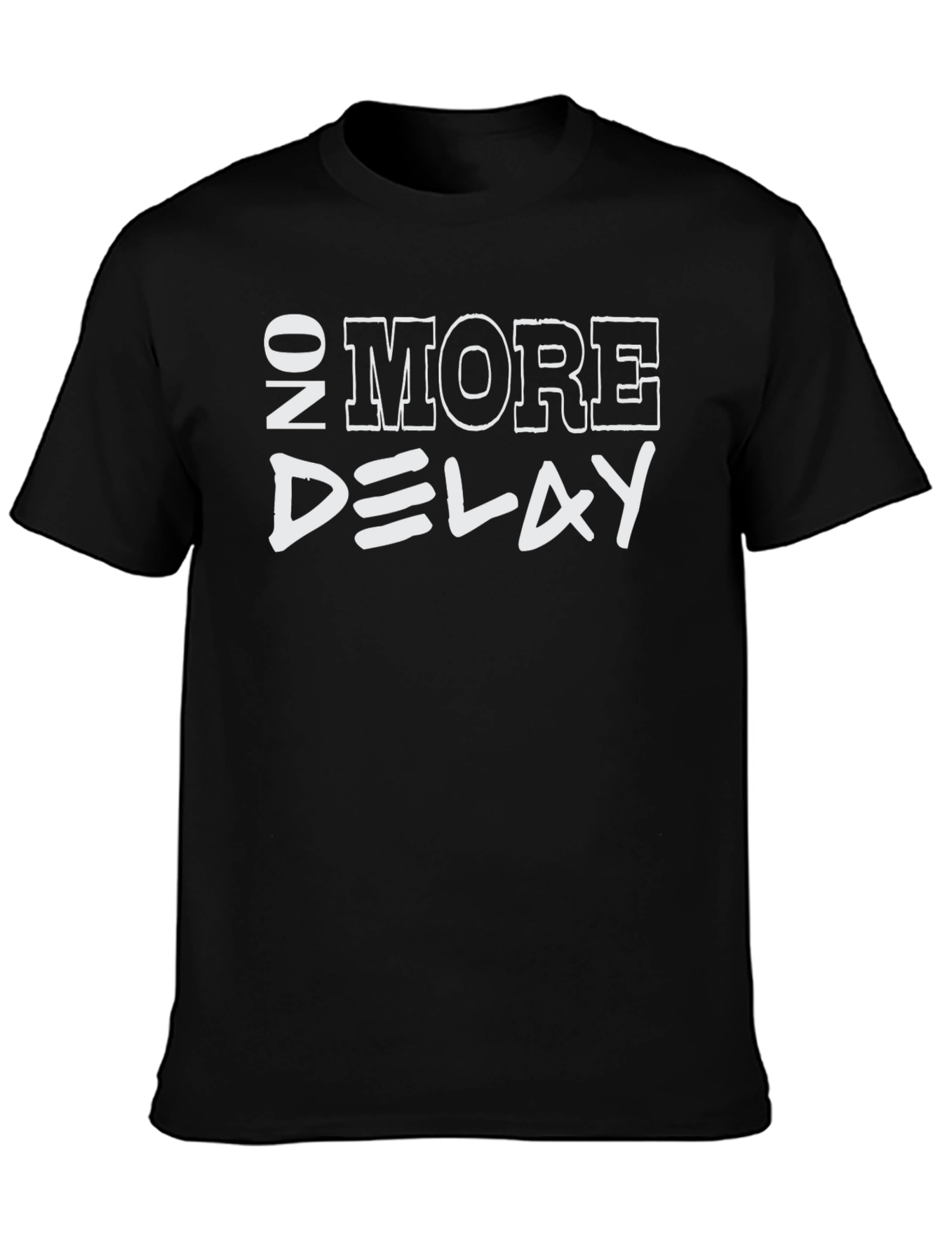 No More Delay Graphic Tee - Unisex