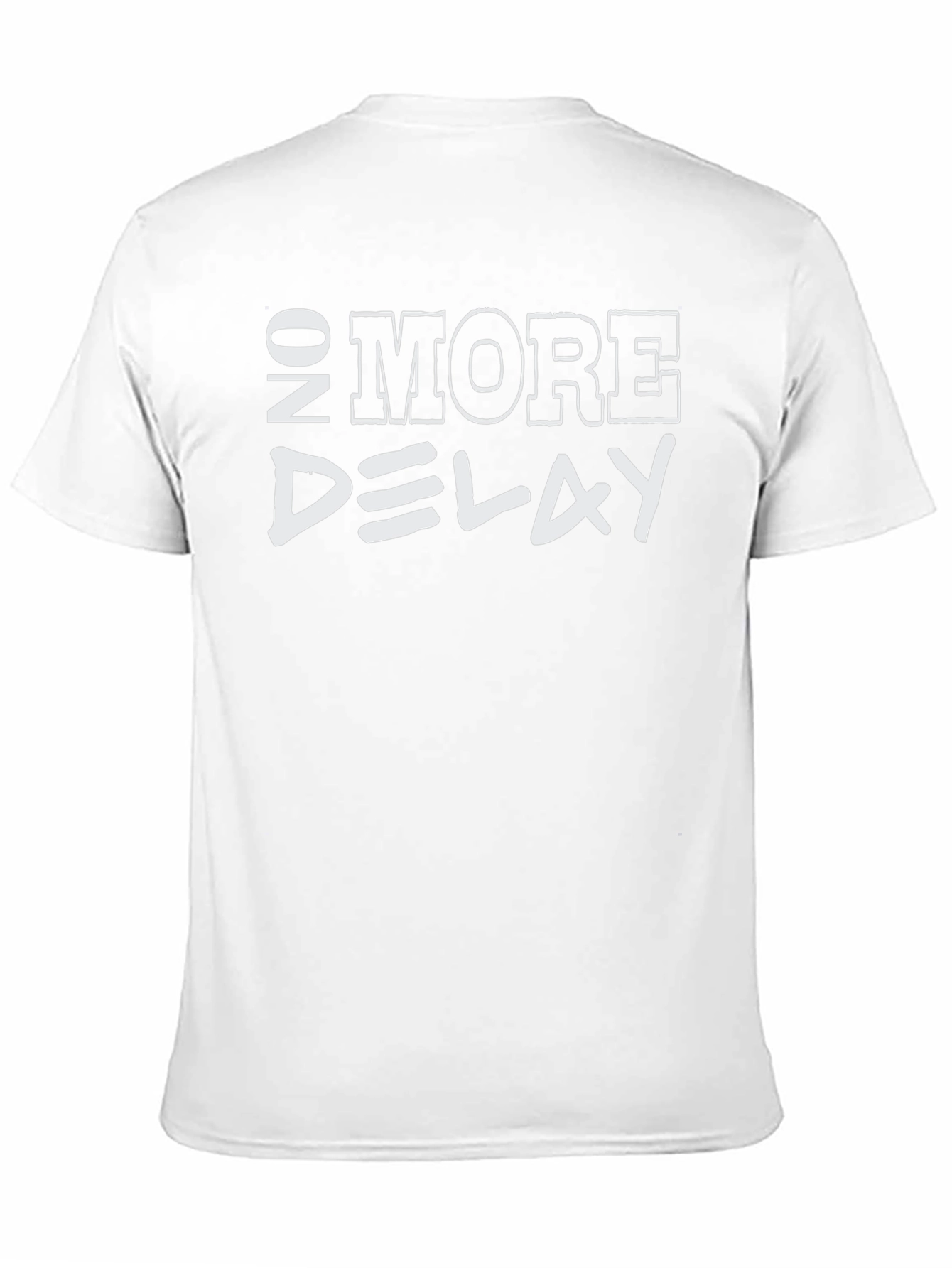 No More Delay Graphic Tee - Unisex