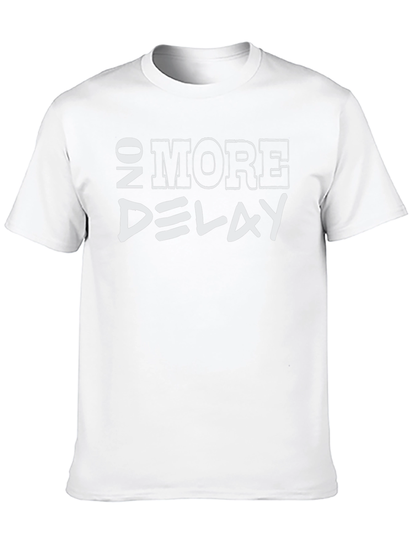 No More Delay Graphic Tee - Unisex