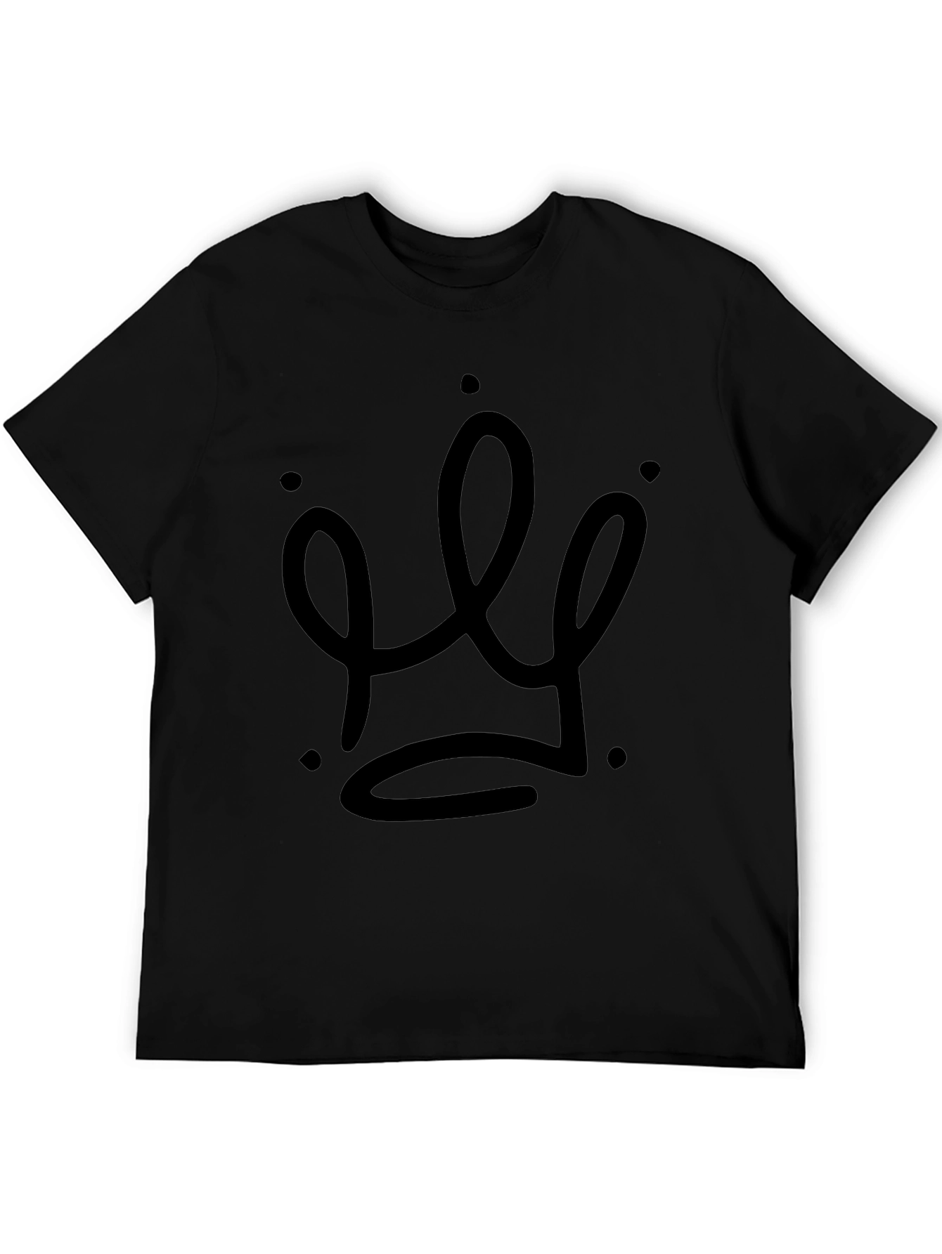 Crown Graphic T-Shirt - Modern Royal Design