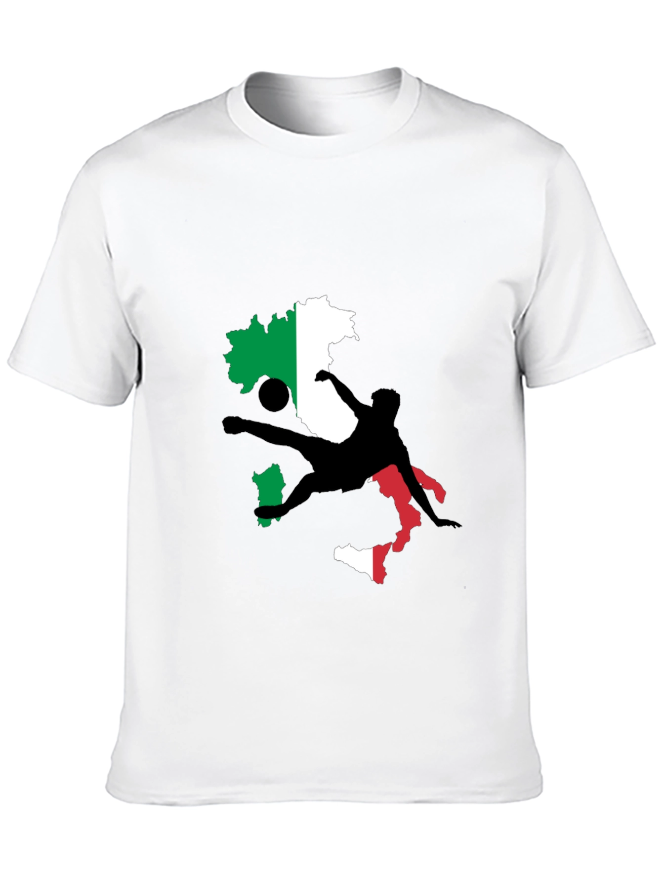 Italy Soccer Fan T-Shirt - Black