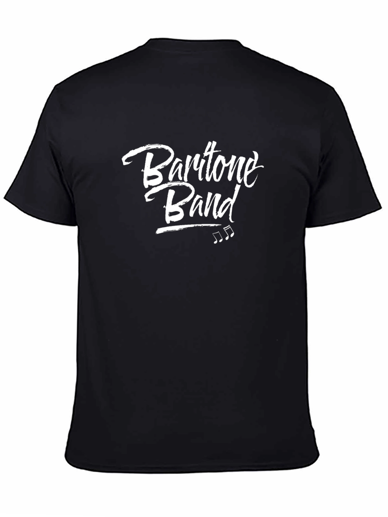 Baritone Band Graphic Tee - Music Lovers T-Shirt