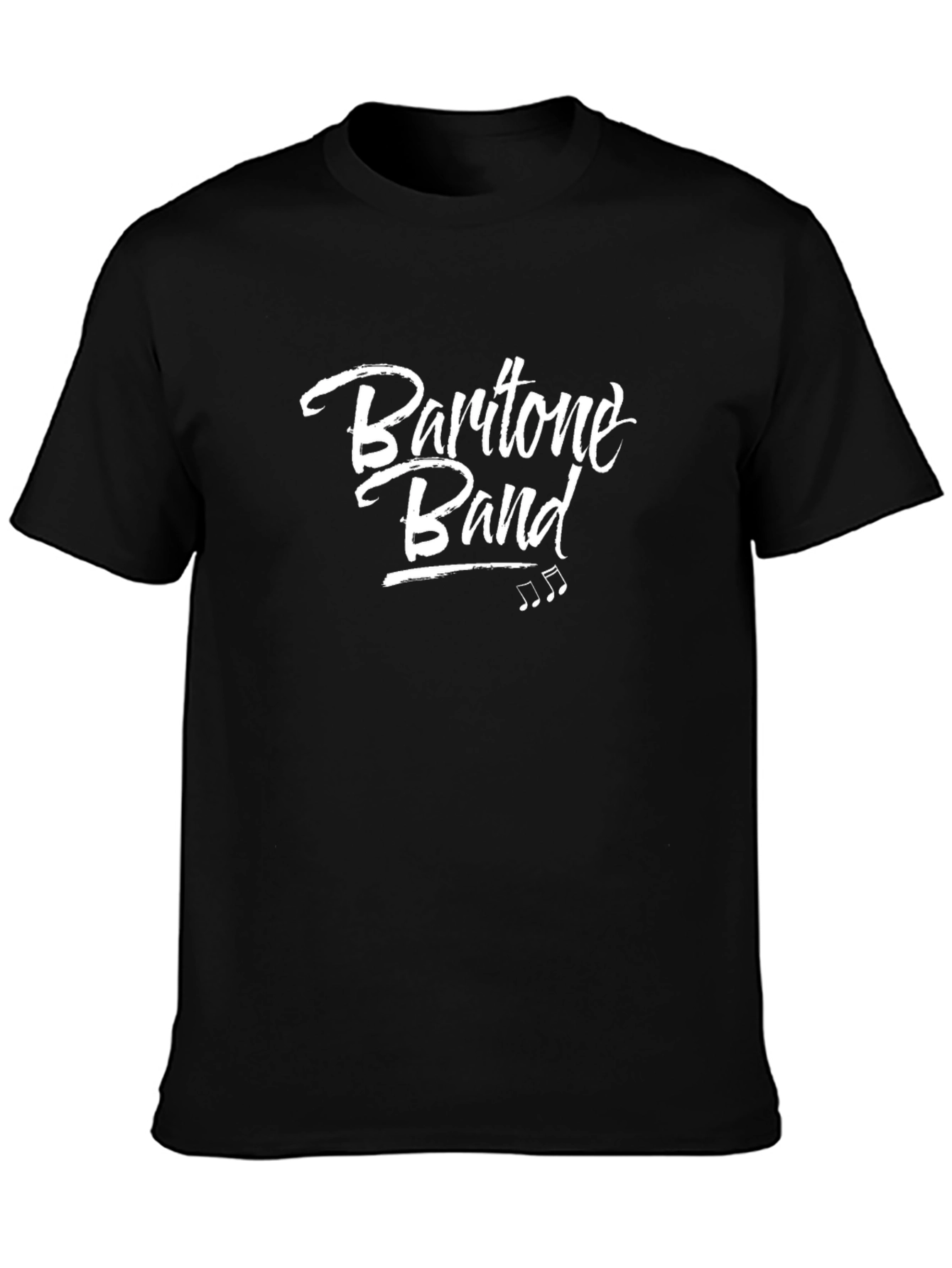 Baritone Band Graphic Tee - Music Lovers T-Shirt