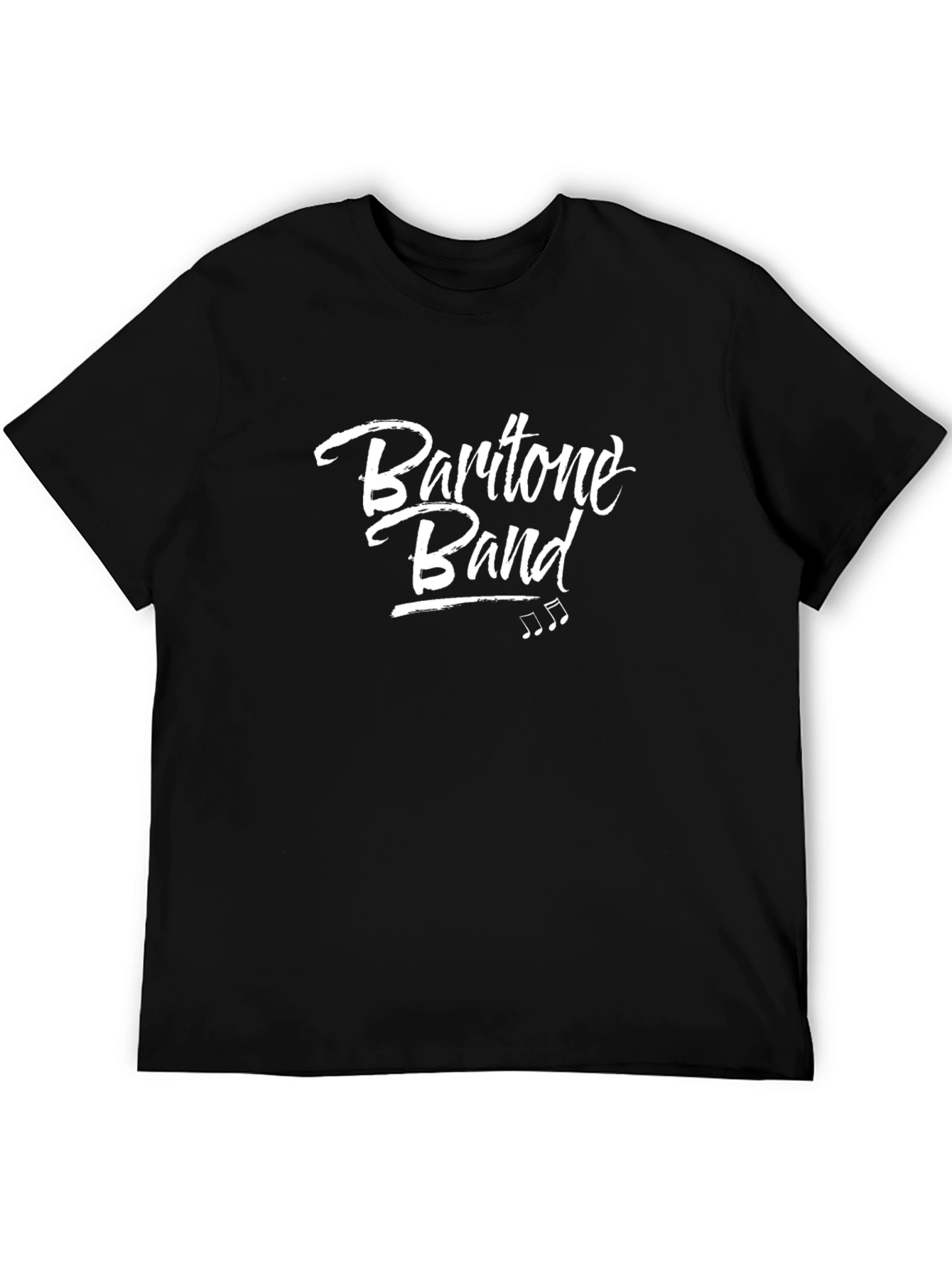 Baritone Band Graphic Tee - Music Lovers T-Shirt