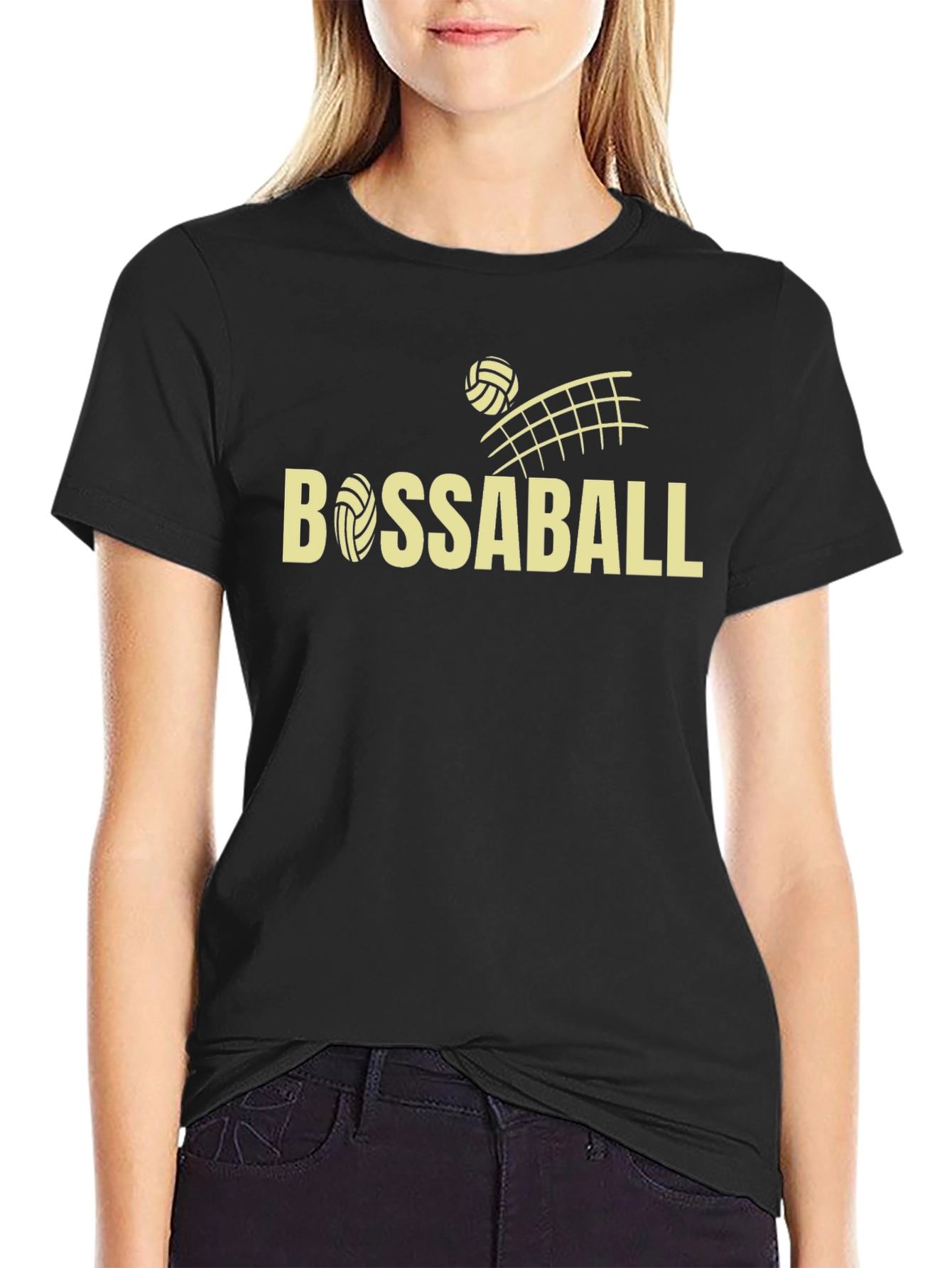 Bossaball T-shirt - Black Sports Tee