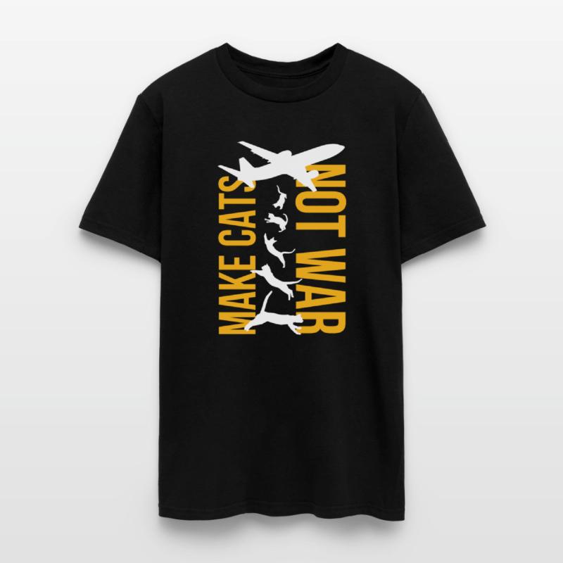 Make Cats Not War World Peace Antiwar