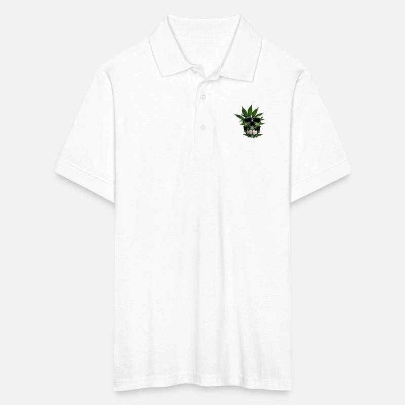Marijuana Leaf Skull Original Design