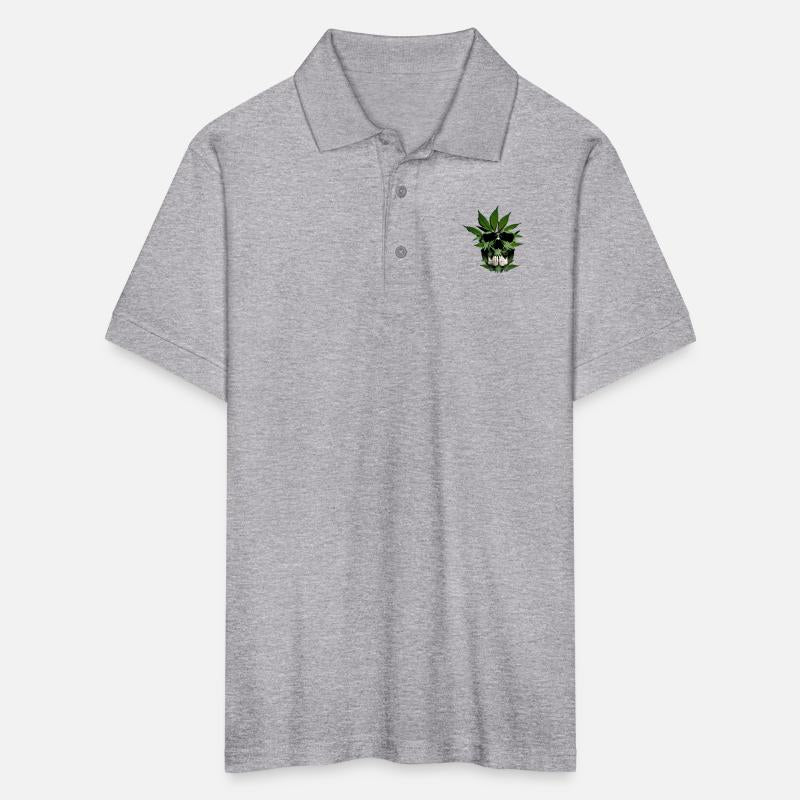 Marijuana Leaf Skull Original Design