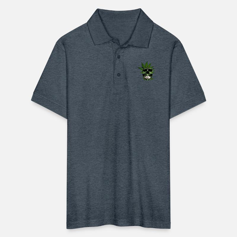 Marijuana Leaf Skull Original Design