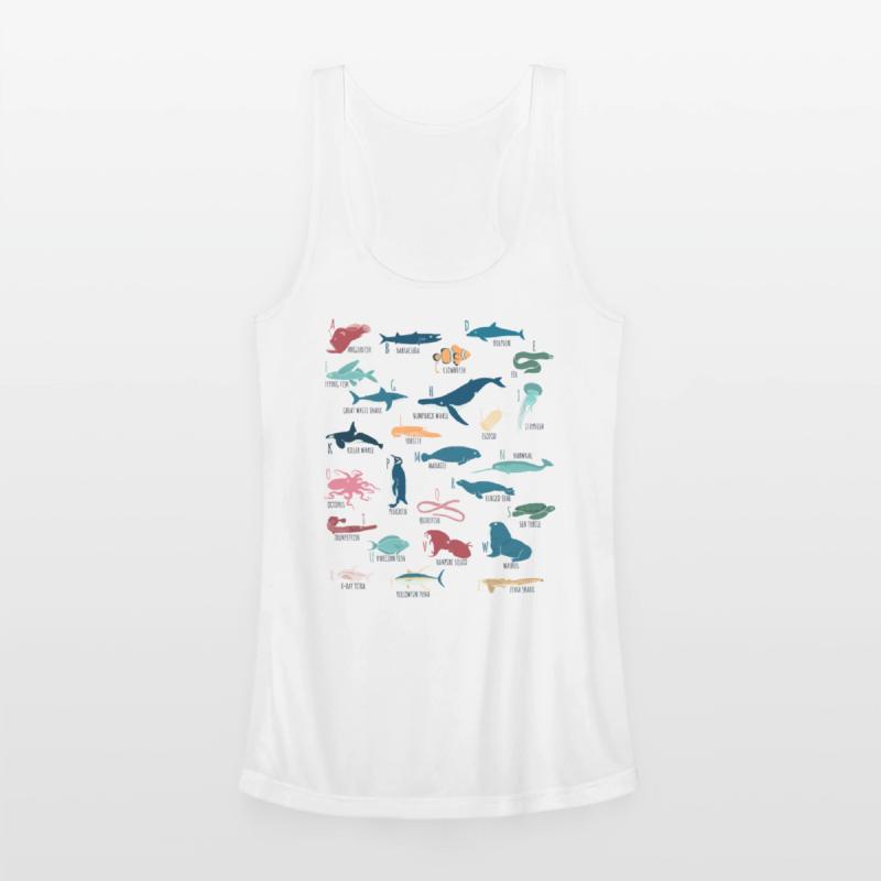 Marine animals alphabet marine biology