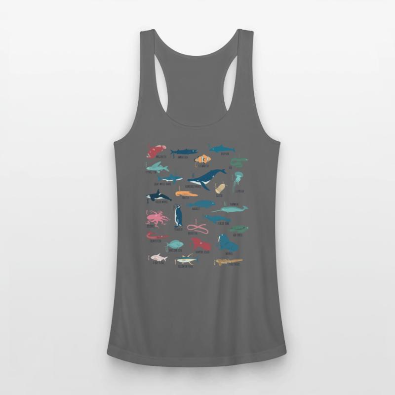 Marine animals alphabet marine biology