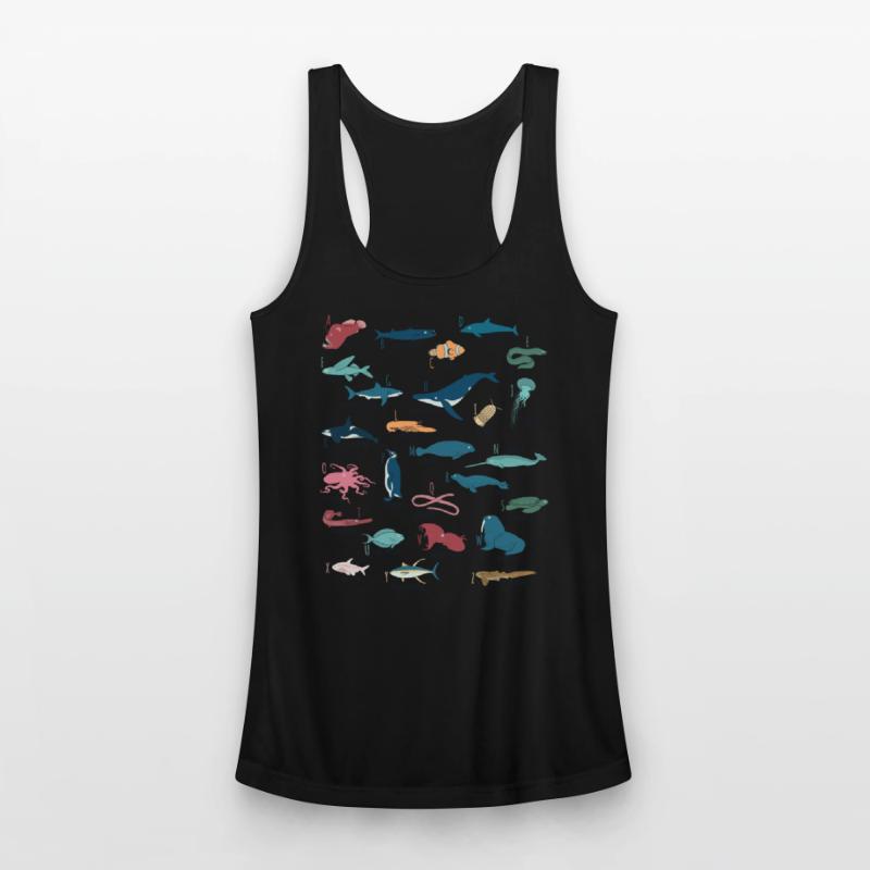 Marine animals alphabet marine biology