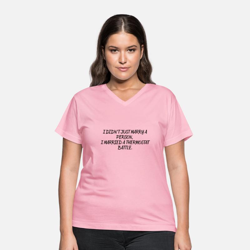 Married a Thermostat Battle T-Shirt