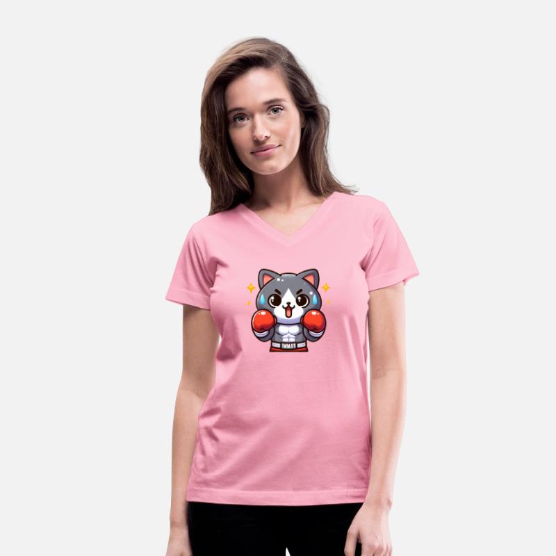 Martial Arts Cat with Sparkling Eyes