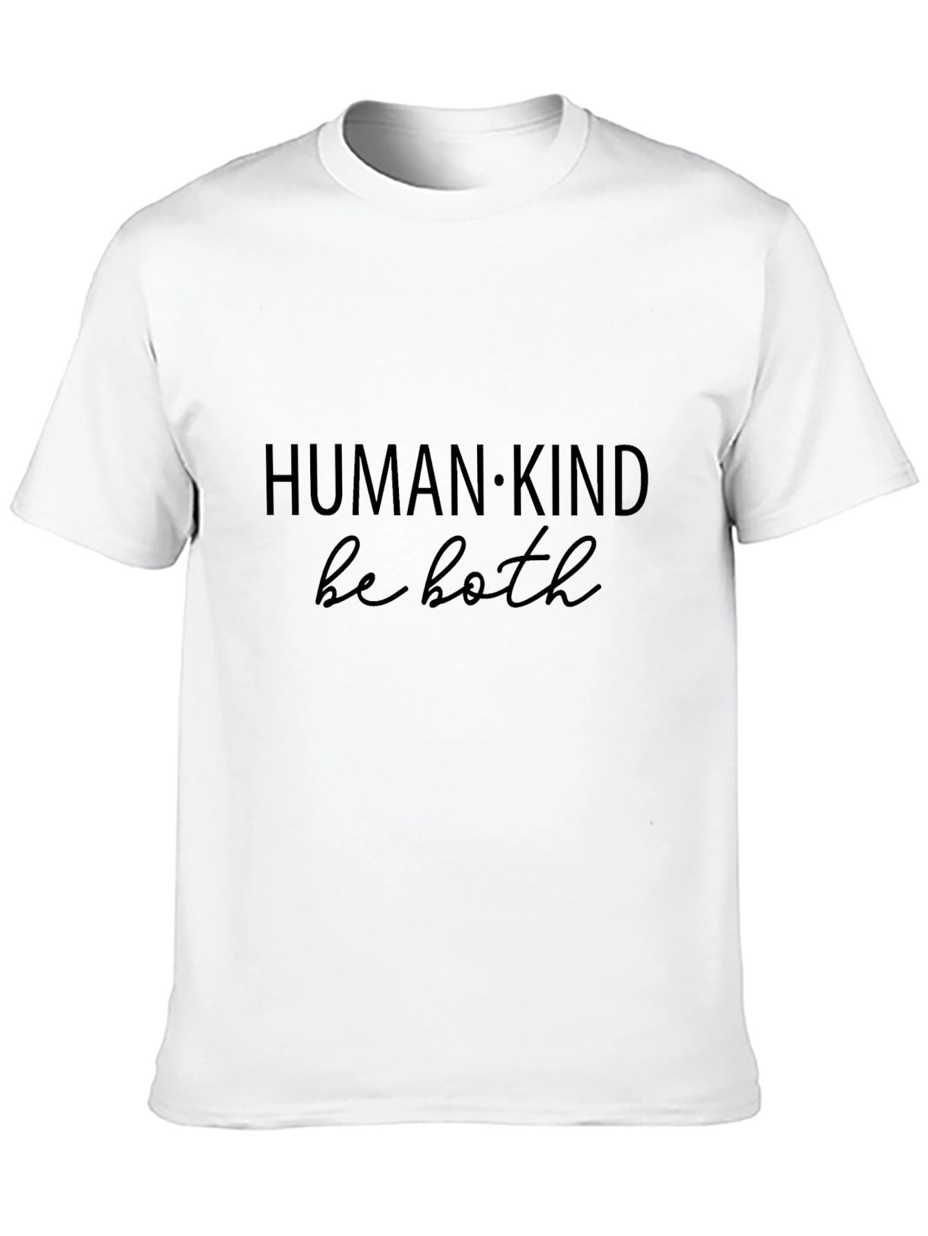 Humankind Be Both Graphic Tee - Black