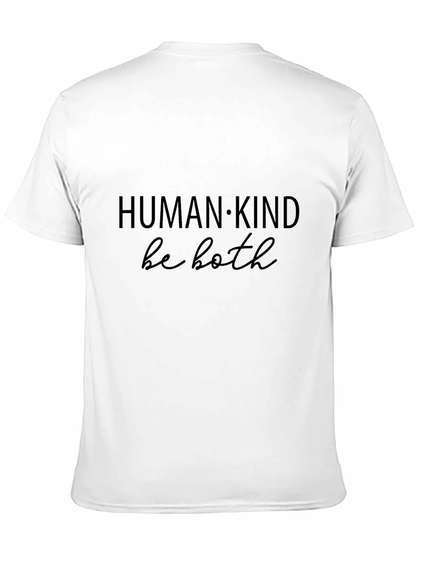 Humankind Be Both Graphic Tee - Black