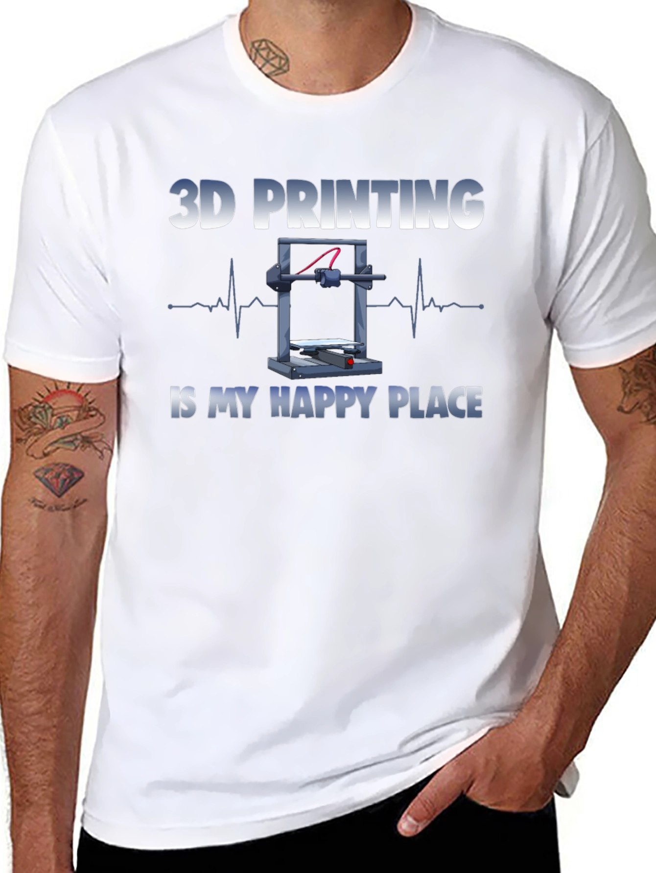 3D Printing is My Happy Place T-Shirt