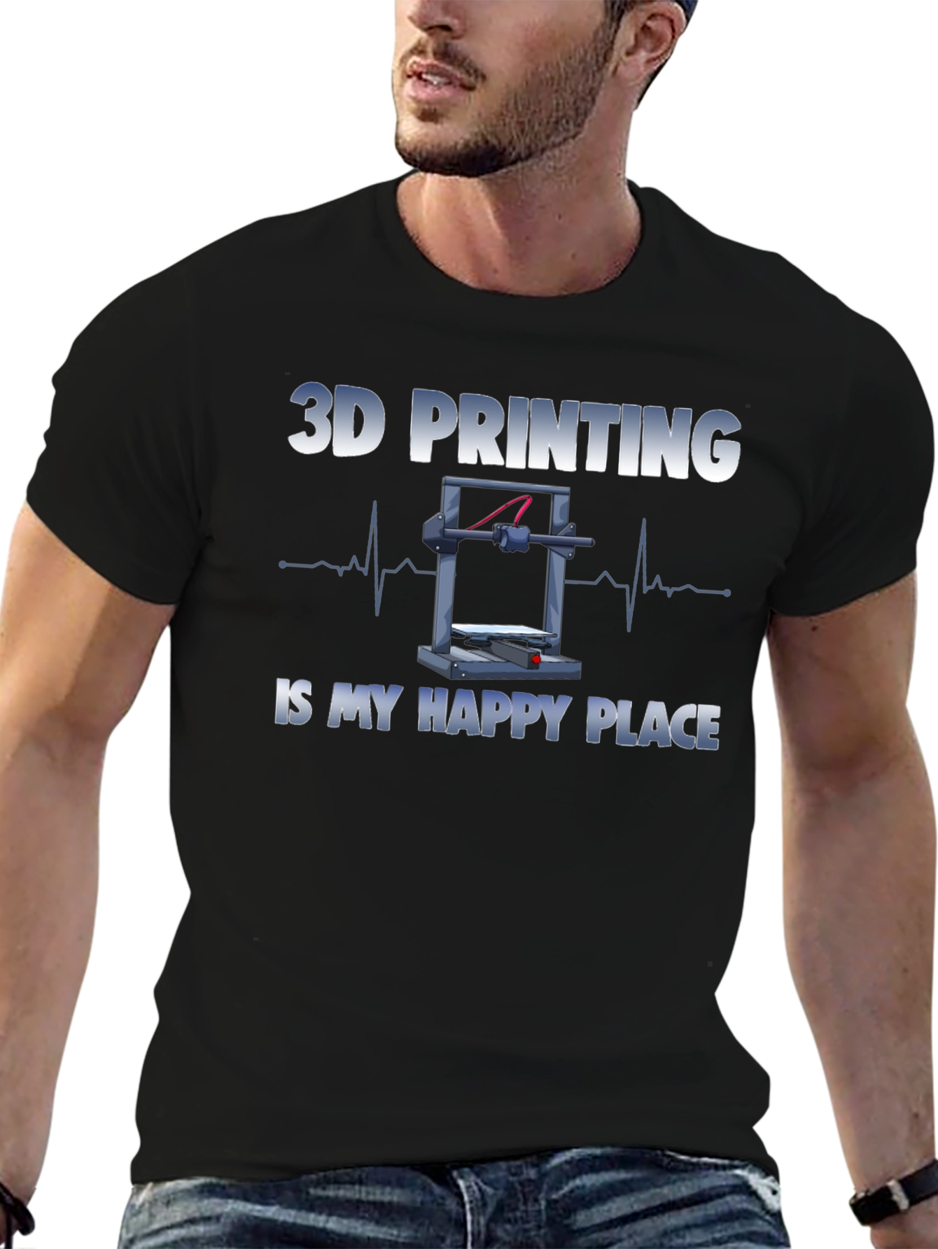 3D Printing is My Happy Place T-Shirt