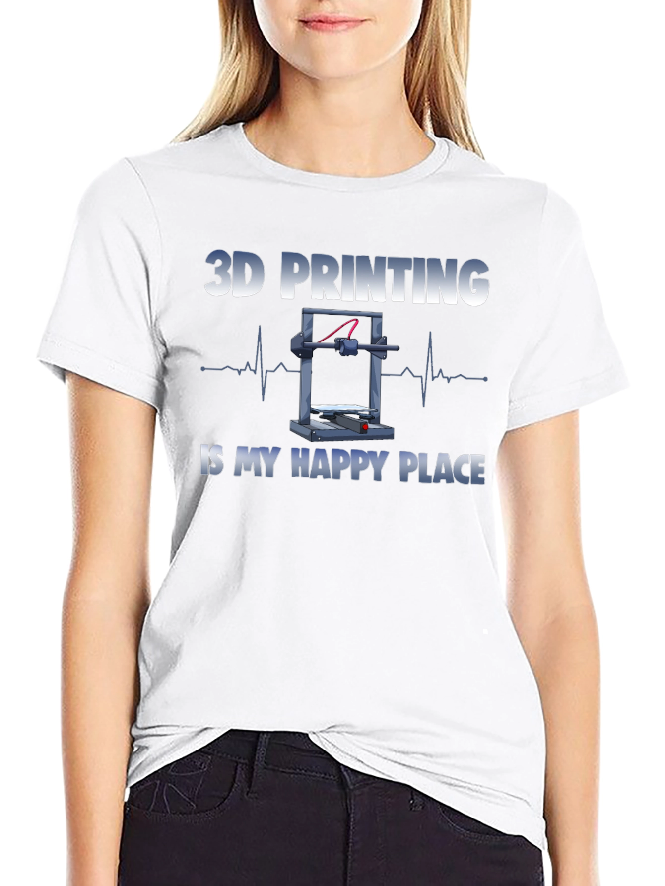3D Printing is My Happy Place T-Shirt