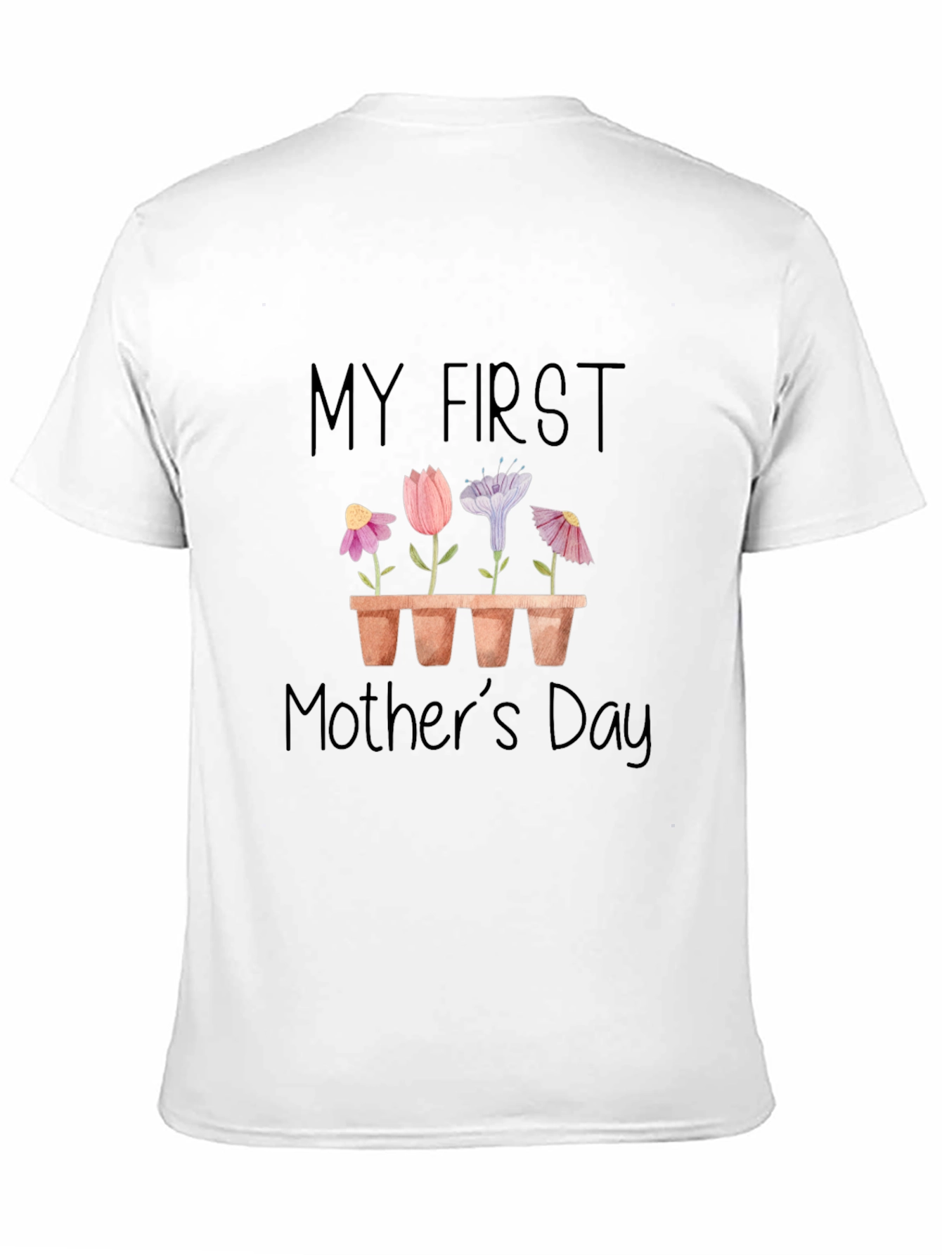 My First Mothers Day Floral T-Shirt