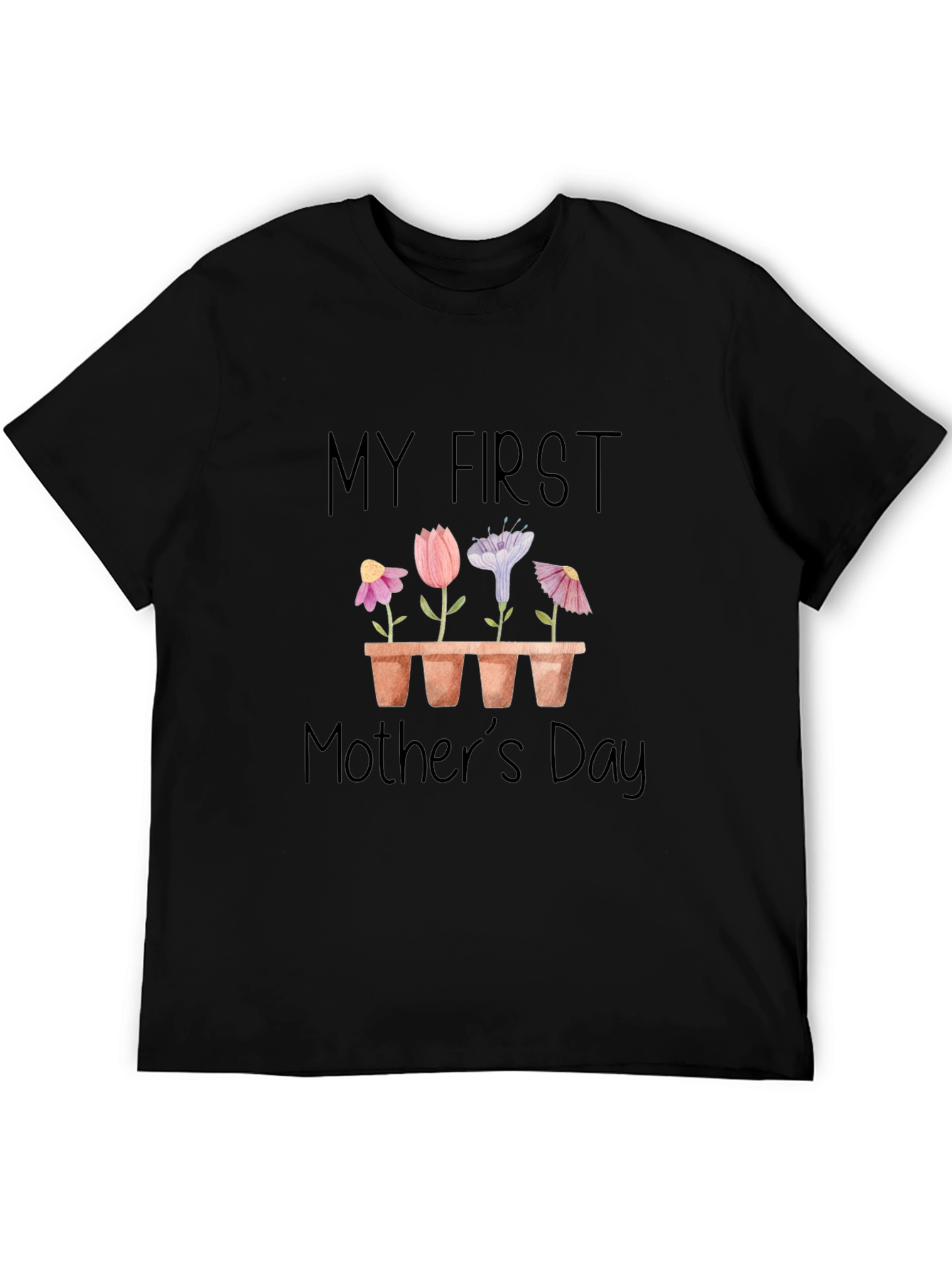 My First Mothers Day Floral T-Shirt