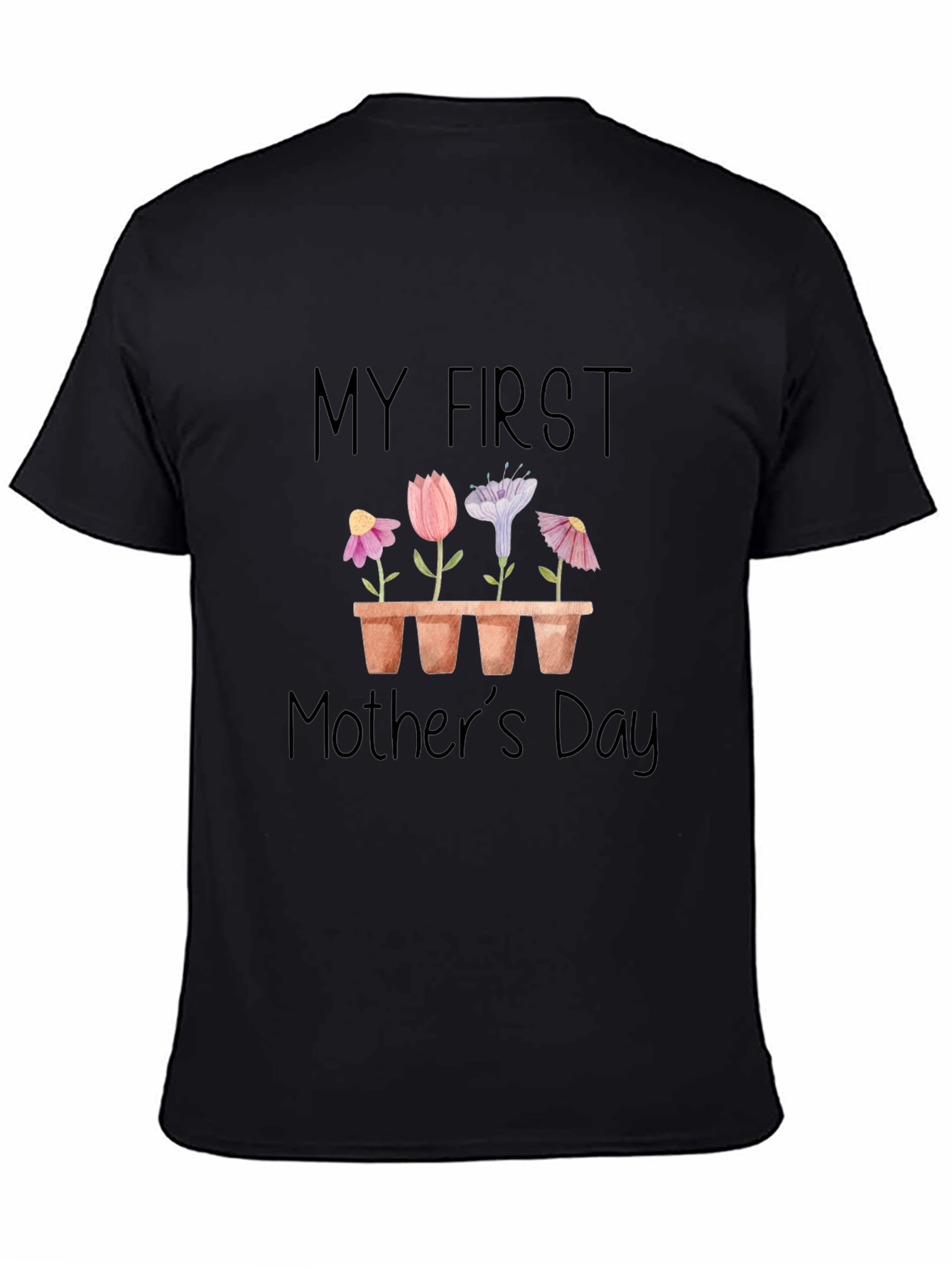 My First Mothers Day Floral T-Shirt