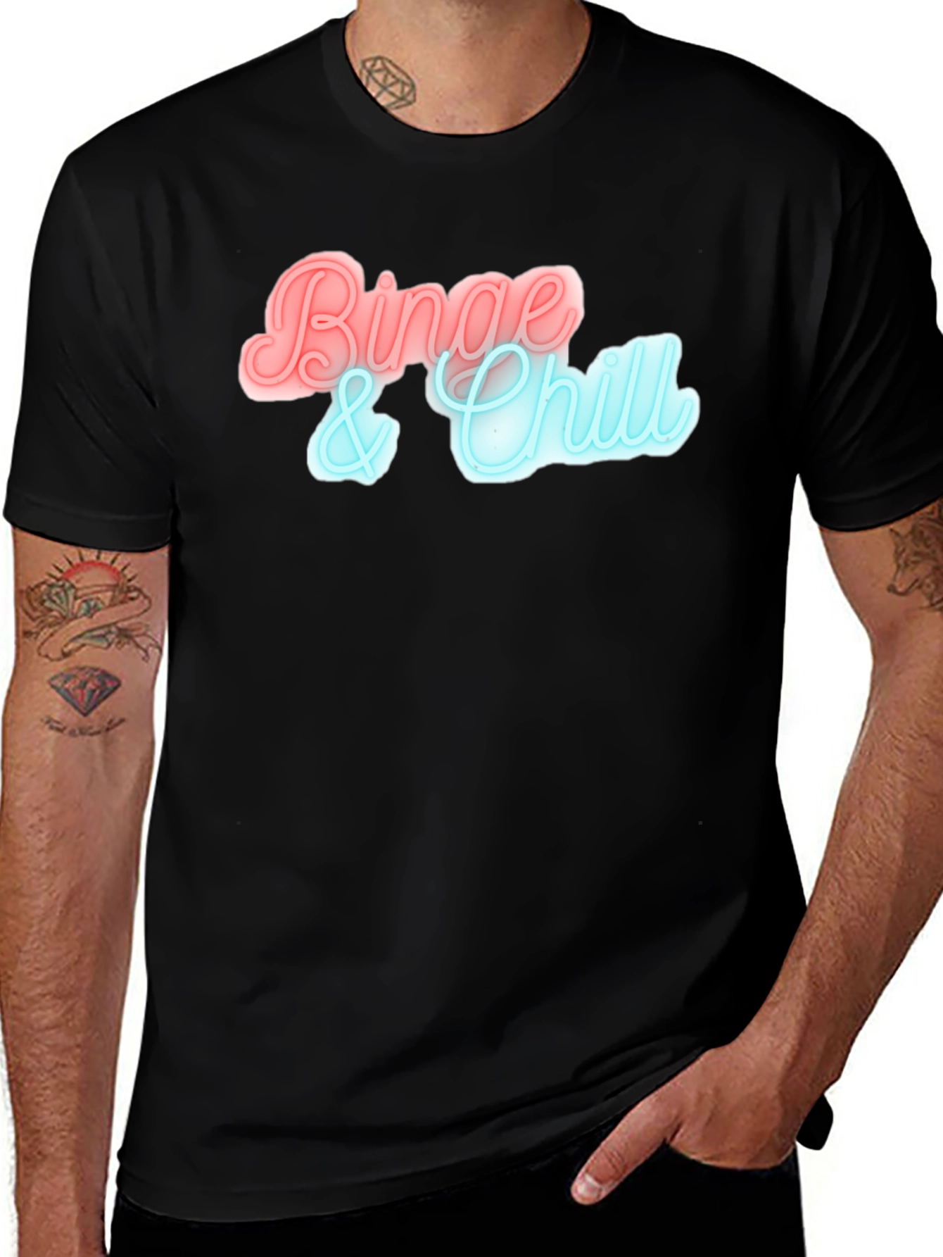 Binge & Chill Graphic Tee