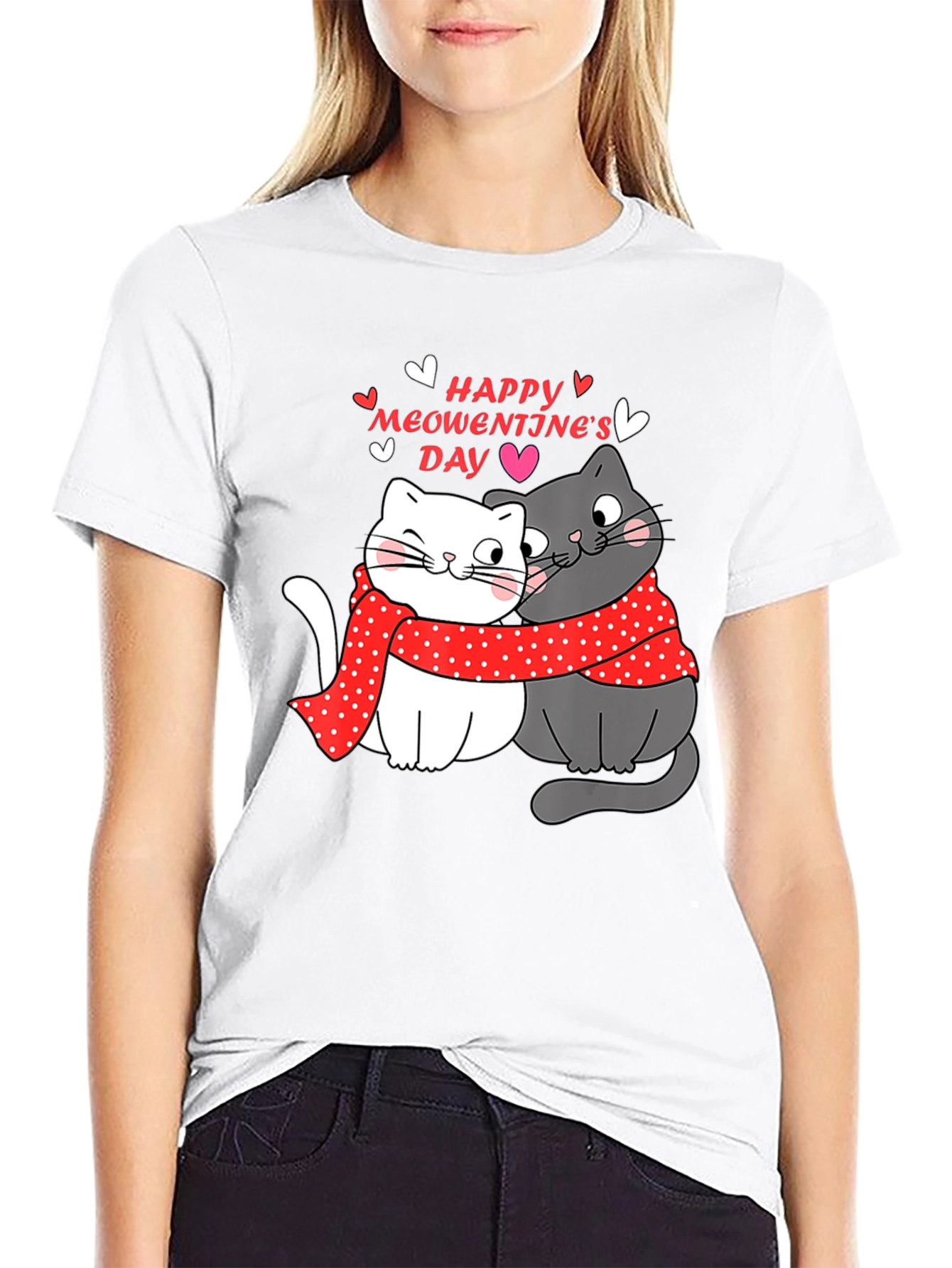 Happy Meowentines Day Graphic Tee