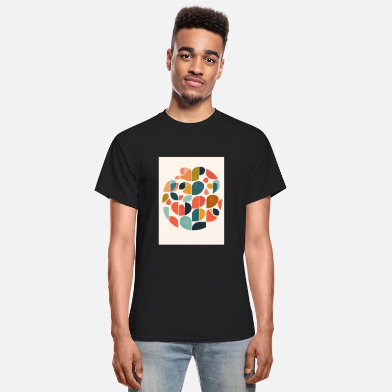 mid century retro shapes geometric 3