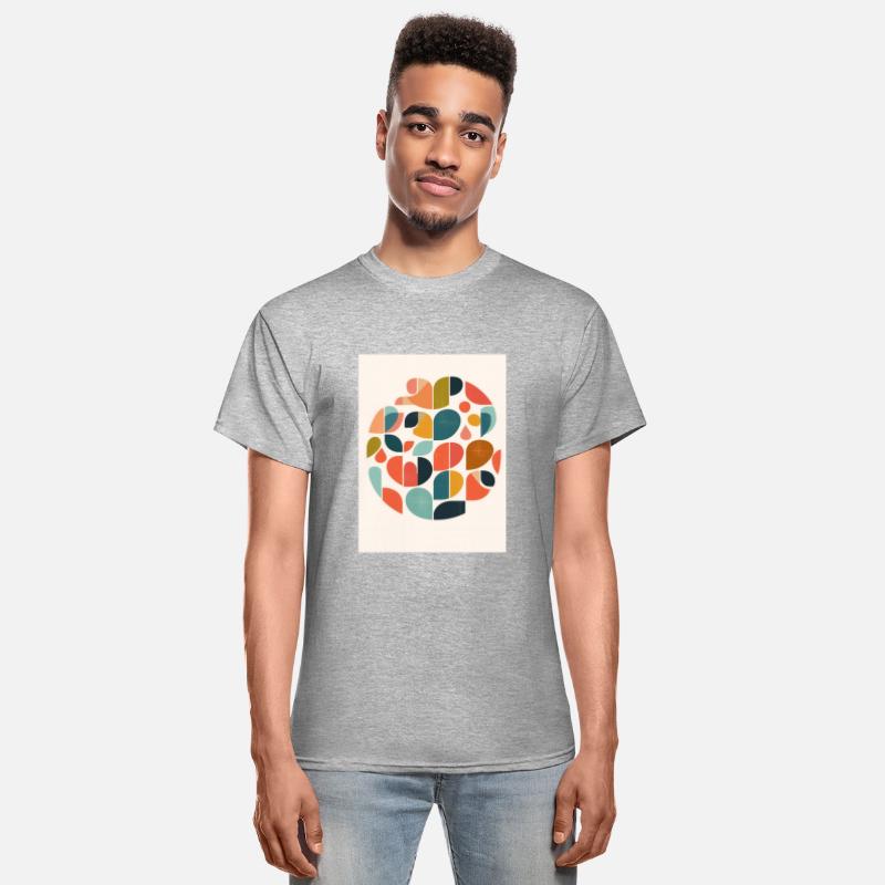 mid century retro shapes geometric 3
