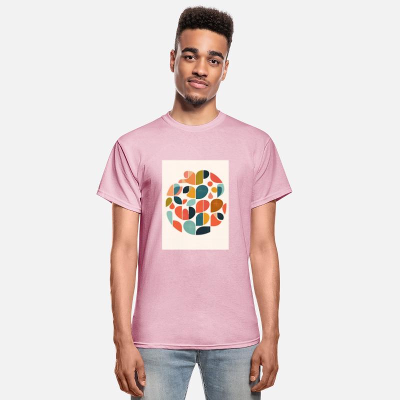 mid century retro shapes geometric 3