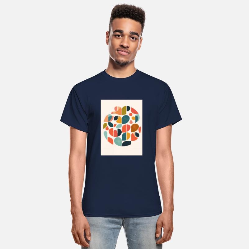 mid century retro shapes geometric 3