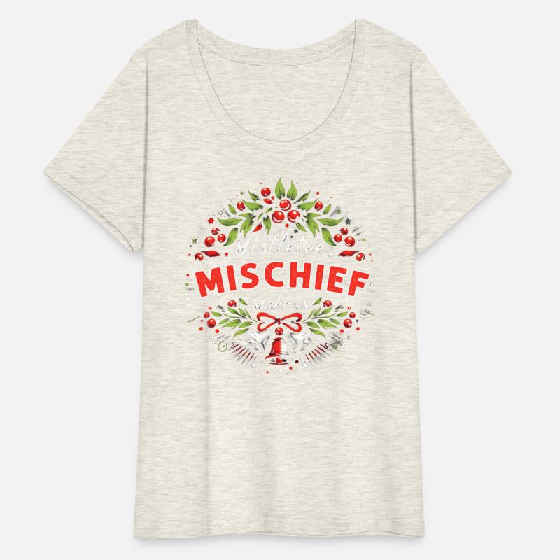 Mistletoe Mischief Makers Funny Matching Christmas