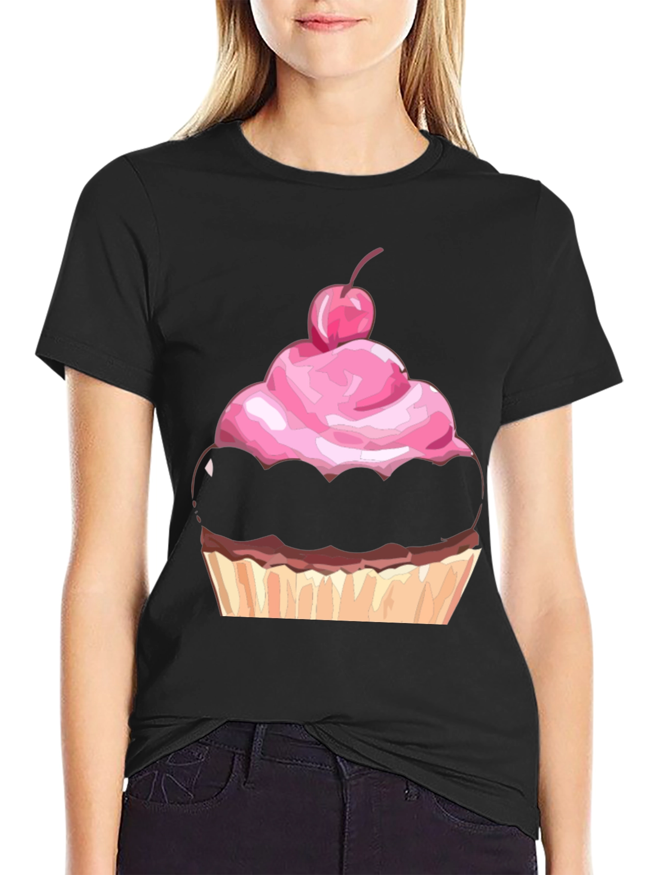 Cupcake Graphic T-Shirt