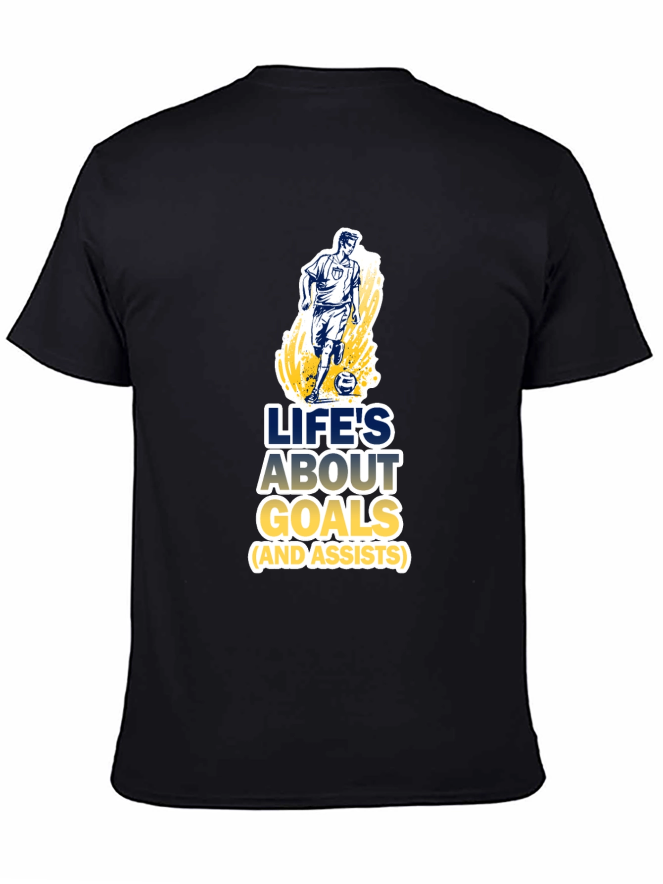 Lifes About Goals Soccer T-Shirt