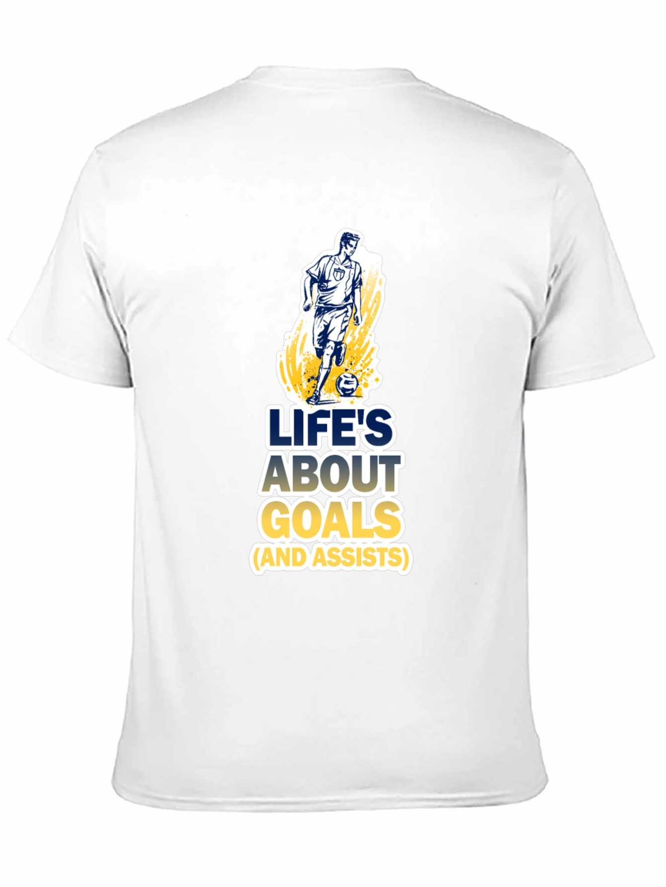Lifes About Goals Soccer T-Shirt