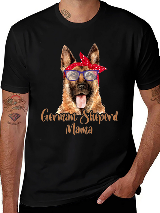 German Shepherd Mama T-Shirt