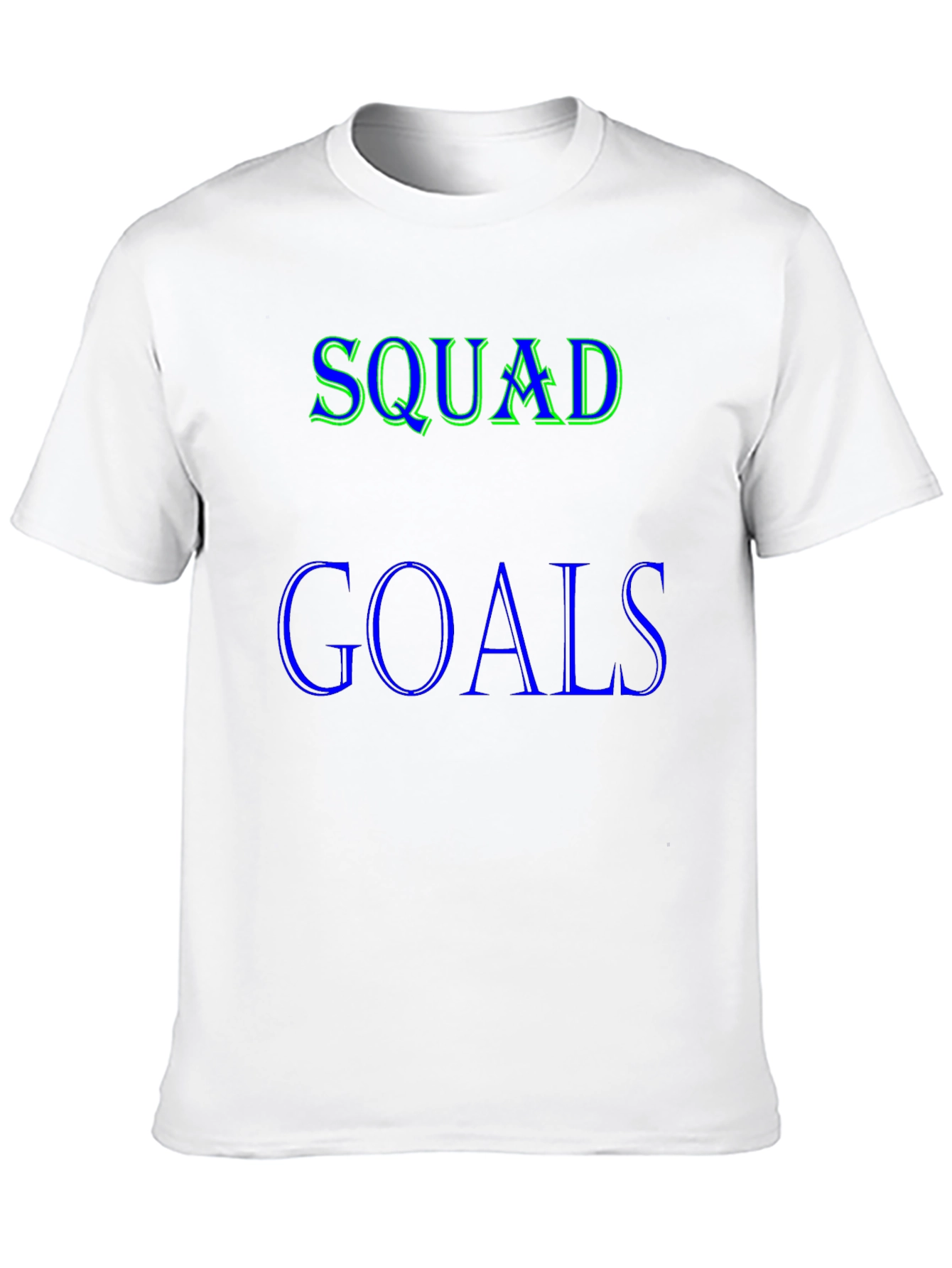 Squad Goals T-Shirt - Black Graphic Tee