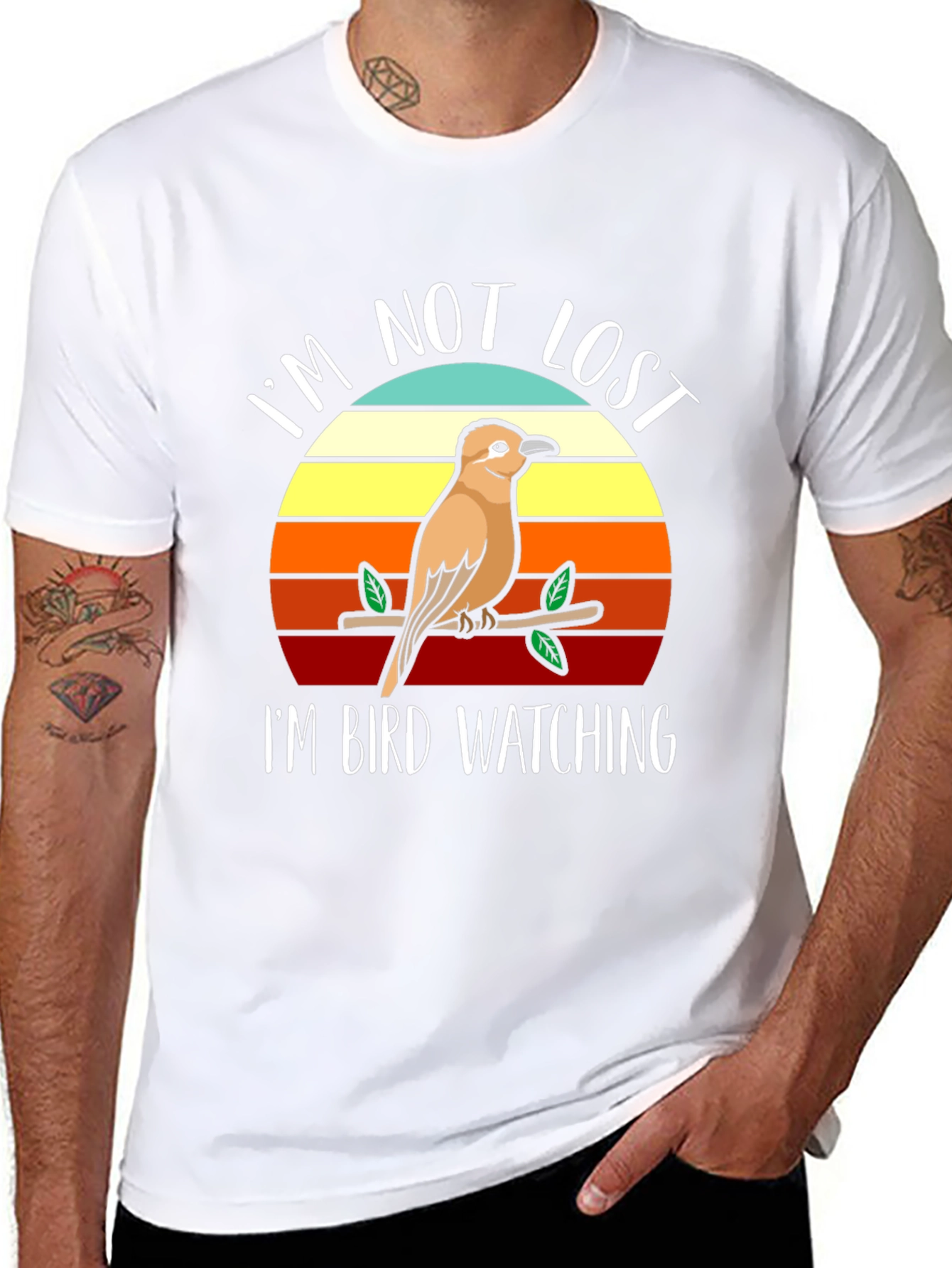 Im Not Lost Bird Watching T-Shirt