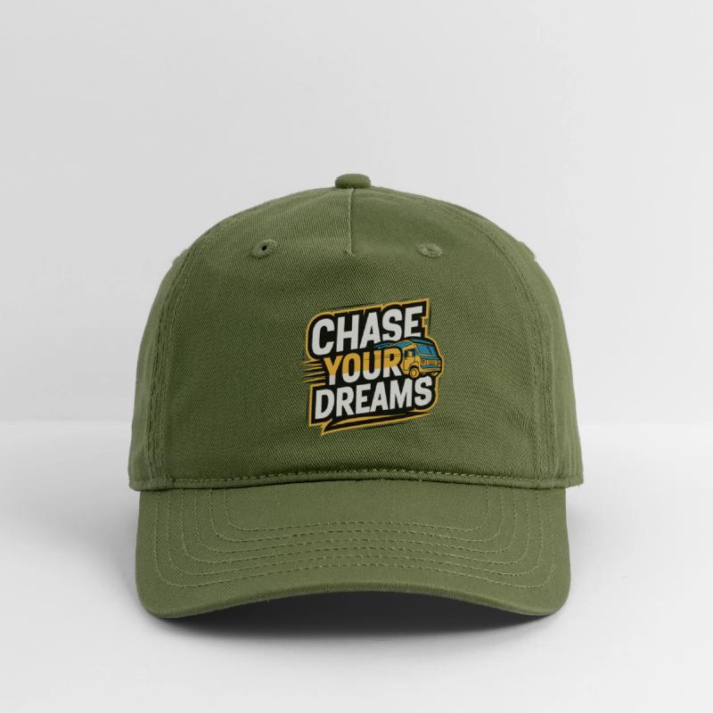 Mobile Home Van Slogan Chase Your Dreams