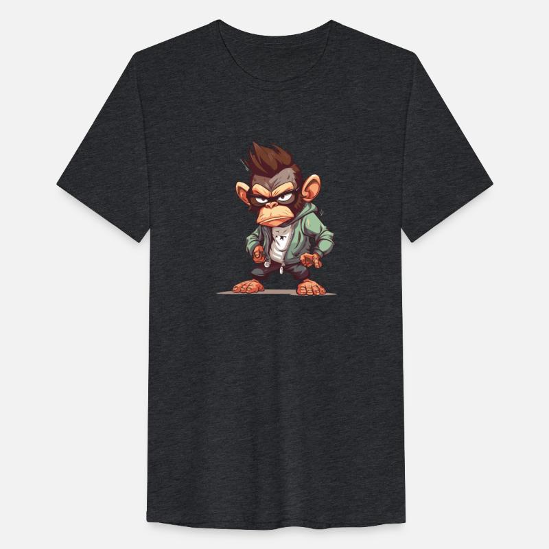 monkey in hiphop style