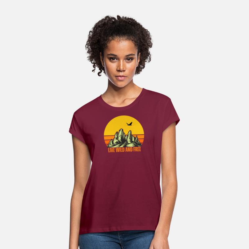 Mountain Sunset with Eagle and Quote